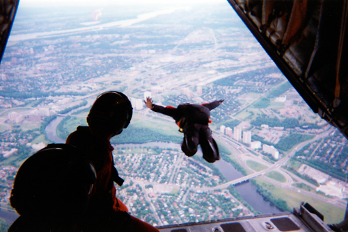 Skydiving